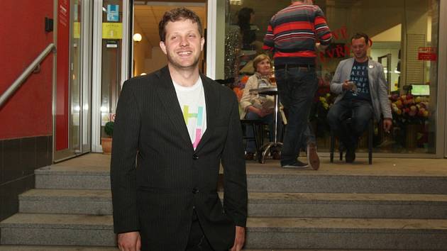 Spokojený Matěj Hollan z Žít Brno po komunálních volbách v roce 2014