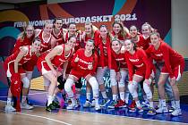 České basketbalistky postoupily na mistrovství Evropy počtrnácté v řadě.