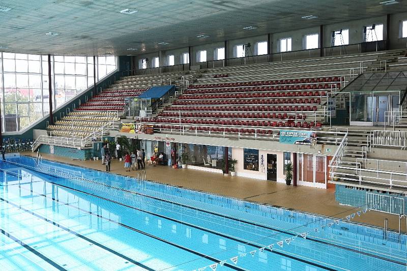 Plavecký stadion v Lužánkách.
