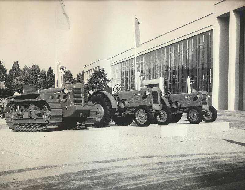 Zetor Super a Super P v roce 1956.