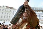 Svatomartinská vína ochutnali lidé na náměstí Svobody v Brně.