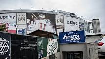 Hokejová Kometa zůstane ve Winning Group Areně (bývalém Rondu) částečně zřejmě i po vybudování nové arény na výstavišti.