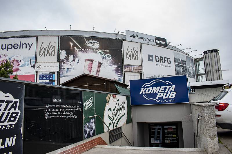 Hokejová Kometa zůstane ve Winning Group Areně (bývalém Rondu) částečně zřejmě i po vybudování nové arény na výstavišti.