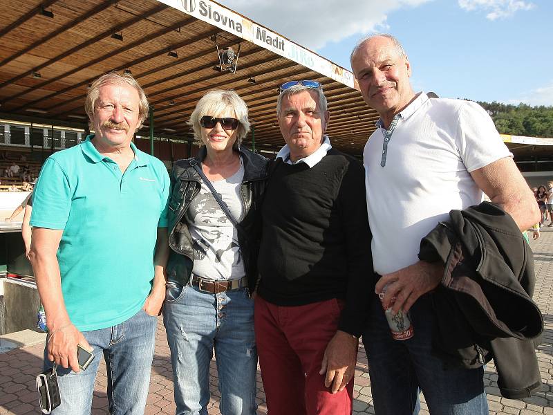 Cyklistická Grand Prix Brno na dráze.