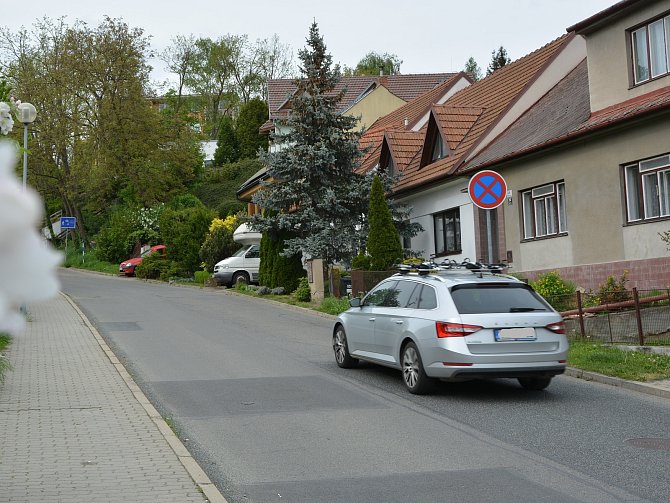 Ulice Chaloupky v brněnském Komíně.