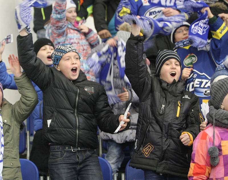  Brněnští hokejisté v utkání 28. extraligového kola zdolali na domácím ledě Hradec Králové 4:3.