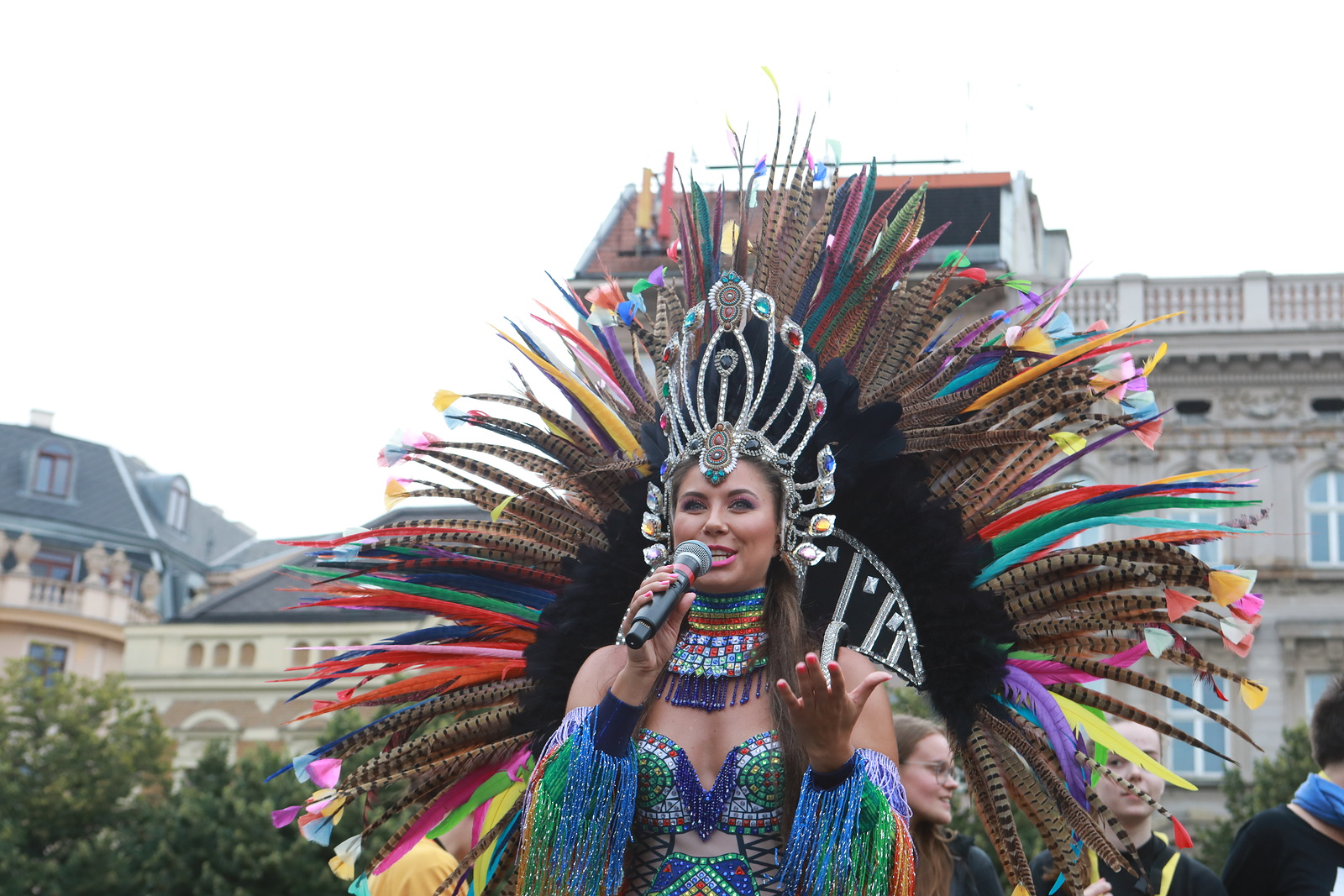 VIDEO: Královna karnevalu v Riu de Janeiru dotančila až do Brna. Podívejte se