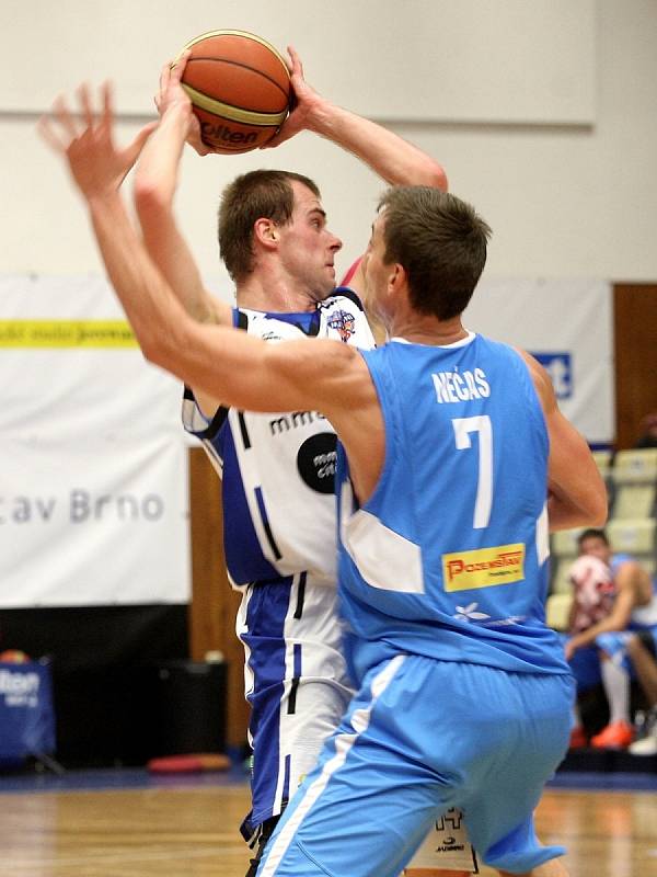 Basketbalisté Mmcité Brno prohráli v domácím duelu s prostějovskými Orly 66:91.