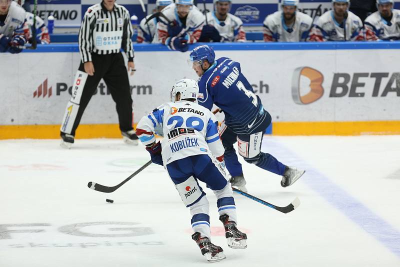 Hokejisté Komety podlehli v utkání třetího kola Kladnu 1:3.