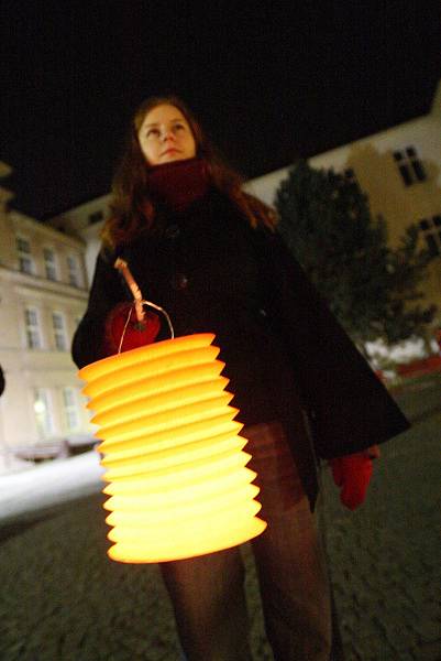 Lampionový průvod z filosofické fakulty