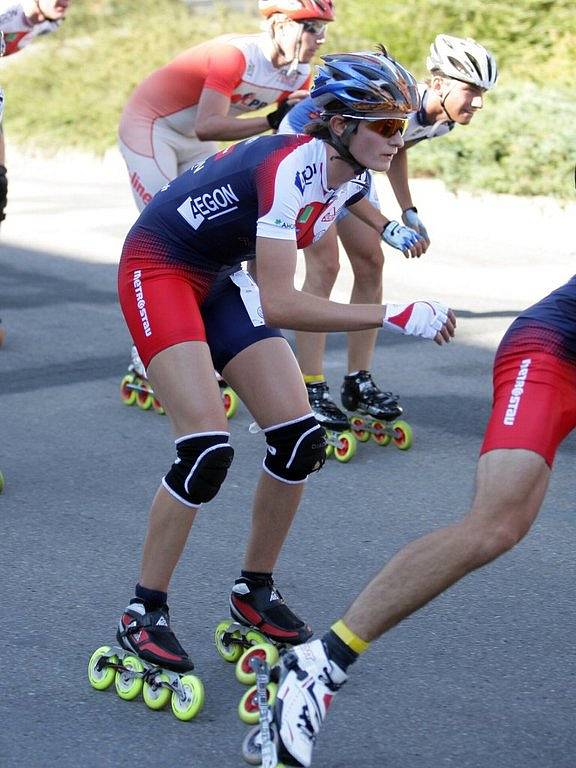 Brno hostilo Mistrovství republiky v inline půlmaratónu.