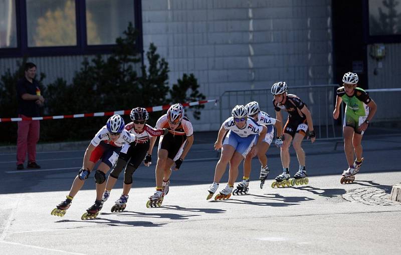 Brno hostilo Mistrovství republiky v inline půlmaratónu.