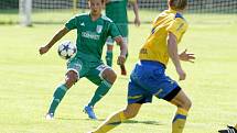 Všechny tři brněnské divizní týmy včera proklouzly z předkola Poháru České pošty do jeho hlavní fáze. Bystrc porazila Tasovice 5:3 na penalty.