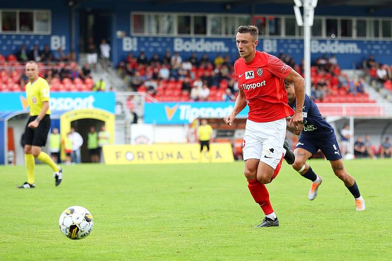 Fotbalisté Zbrojovky Brno remizovali v úvodním klání FORTUNA:LIGY se Slováckem 2:2. Foto: Petr Nečas