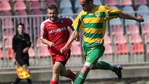 Díky dvěma přesným hlavičkám Pospěcha a Poláka vyhrála juniorka 1. FC Brno v utkání 22. kola MSFL nad Mutěnicemi 2:0.