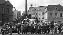 Červen 1990, svobodné volby v Chomutově.