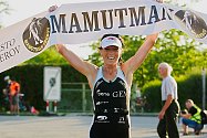 Triatlonový závod Mamutman 2018 na přerovské Laguně. Vítězka Helena Kotopulu.