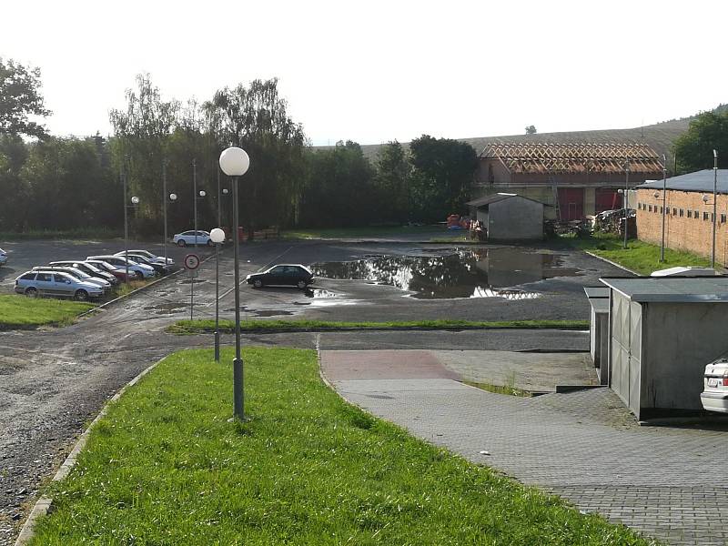 Laguna v Černé Hoře na Blanensku.