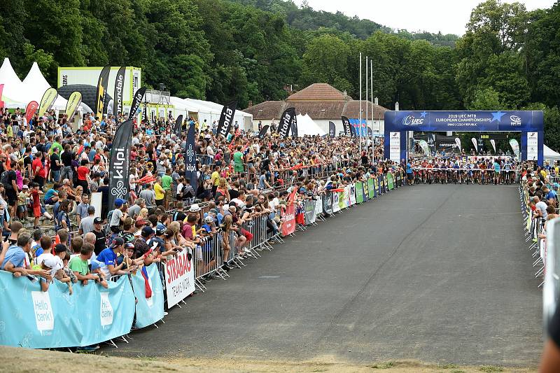 Brno 28.7.2019 - Mistrovství Evropy horských kol v Brně