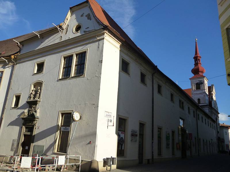 Klášter voršilek v Josefské ulici, který býval hlavním sídlem Technického muzea Brno.