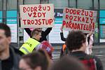 Prvomájové demonstrace v Brně