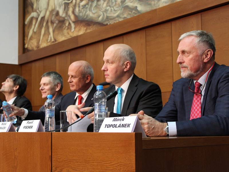 Debata prezidentských kandidátů na Právnické fakultě Masarykovy univerzity