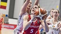 Basketbal žen ČR - Belgie