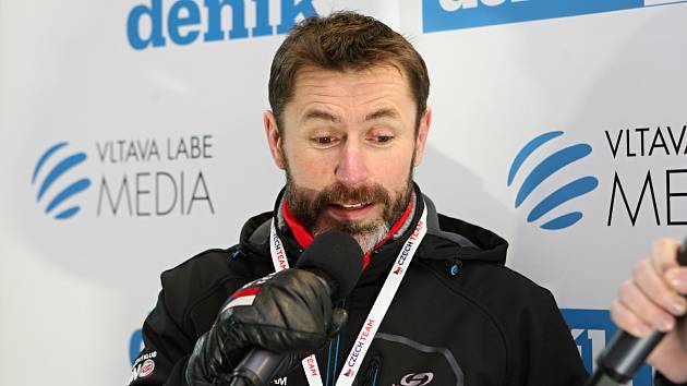 Jiří Snítil na Olympijském festivalu v zóně Deníku.