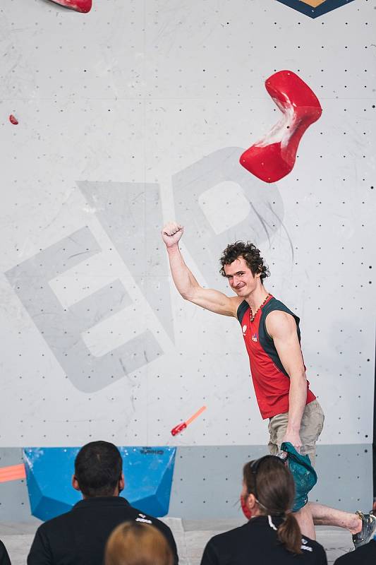 Adam Ondra ovládl podruhé Světový pohár a ze Salt Lake City si odváží zlato