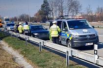 V Německu okradené Audi A4 zastavili policisté u Chrlic. Řídil ho recidivista bez řidičského oprávnění původem z Bratislavy.