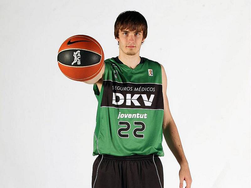 Brněnský basketbalista David Jelínek.