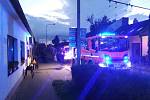 Požár v rodinném domě v Komíně uhasil řidič trolejbusu