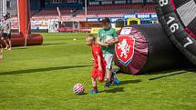 Stadion v Srbské ulici hostil Fotbalové slavnosti.