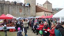 Na brněnský hrad Veveří se o víkendu sjeli milovníci moravského uzeného.