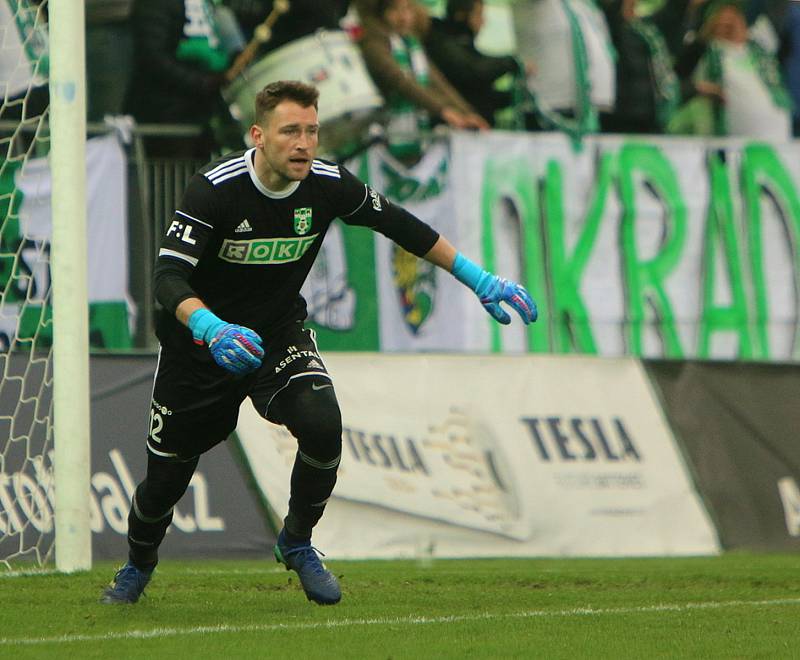 Martin Berkovec, brankář fotbalové Karviné.