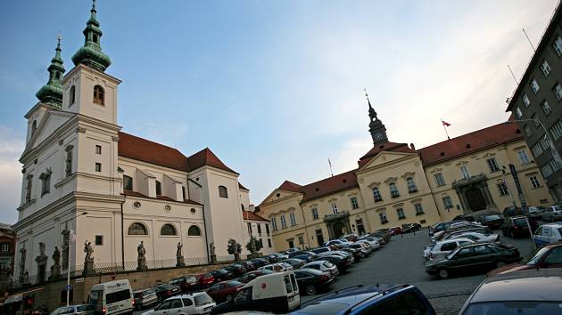 Dominikánské náměstí v Brně.