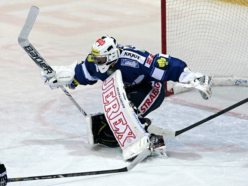 Brankář Komety Brno Marek Čiliak.