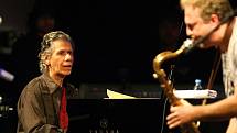 Jazzový klavírista Chick Corea v Brně.