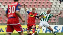 Brněnští fotbalisté podlehli v závěrečném kole Gambrinus ligy na domácím hřišti Bohemians 1905 1:2. 