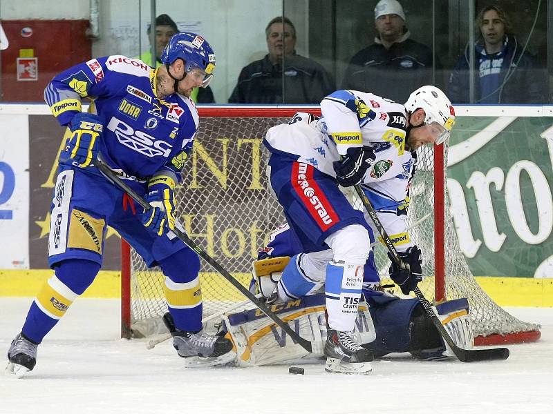 Brněnští hokejisté ve 45. extraligovém kole doma nestačili v derby na Zlín. Podlehli mu jednoznačně 0:4