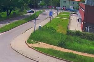 Řidič v Brně nezvládl řízení a skončil ve sloupu, měl vlhké ruce