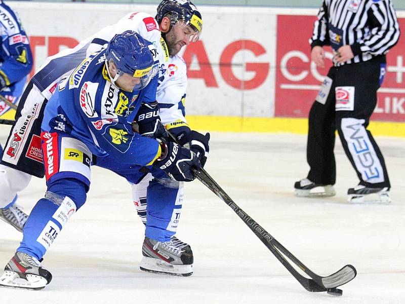 Kometa rozdrtila Liberec 7:3 (na snímku Tomáš Malec).