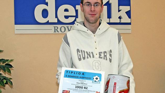 Vítězem podzimní části fotbalové soutěže Brněnského deníku Rovnost se stal Petr Vlach z Brna.