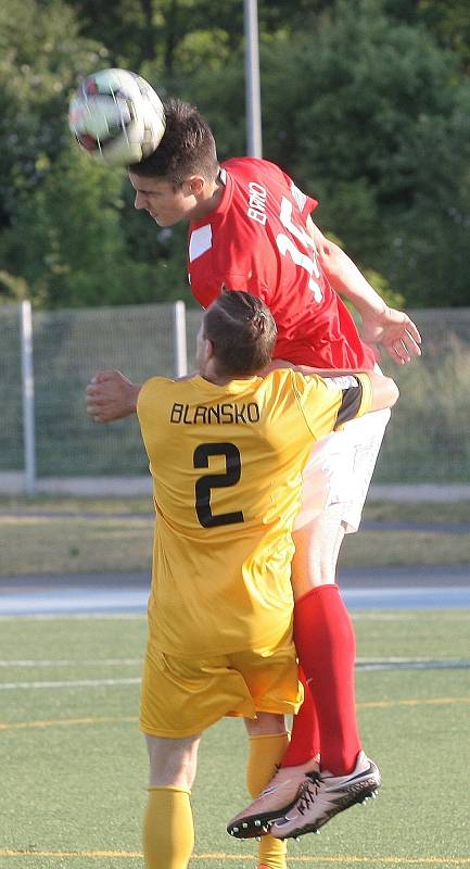 Jihomoravské derby Brna s Blanenskem v malém fotbalu. 