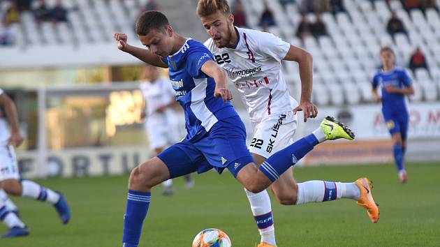 Fotbalov FORTUNA:NRODN LIGA: FC Vysoina Jihlava (modr) - Le 1:1