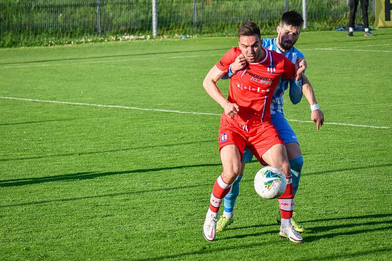 Fotbalista Martin Zikl odehrál za Líšeň v jarní části soutěže 343 minut.