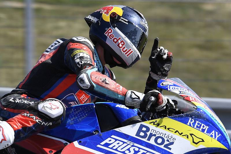 Brno 04.08.2019 - Moto GP 2019 - závod Moto 3 - Filip Salač