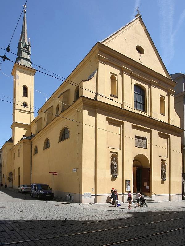 Kostel svaté Máří Magdalény v Brně.