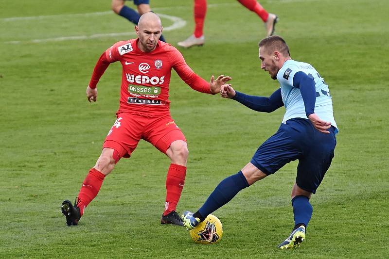 22.11.2020 - domácí FC Zbrojovka Brno v červeném proti 1. FK Příbram