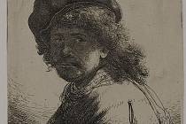 Vlastní podobizna Rembrandta van Rijna.
